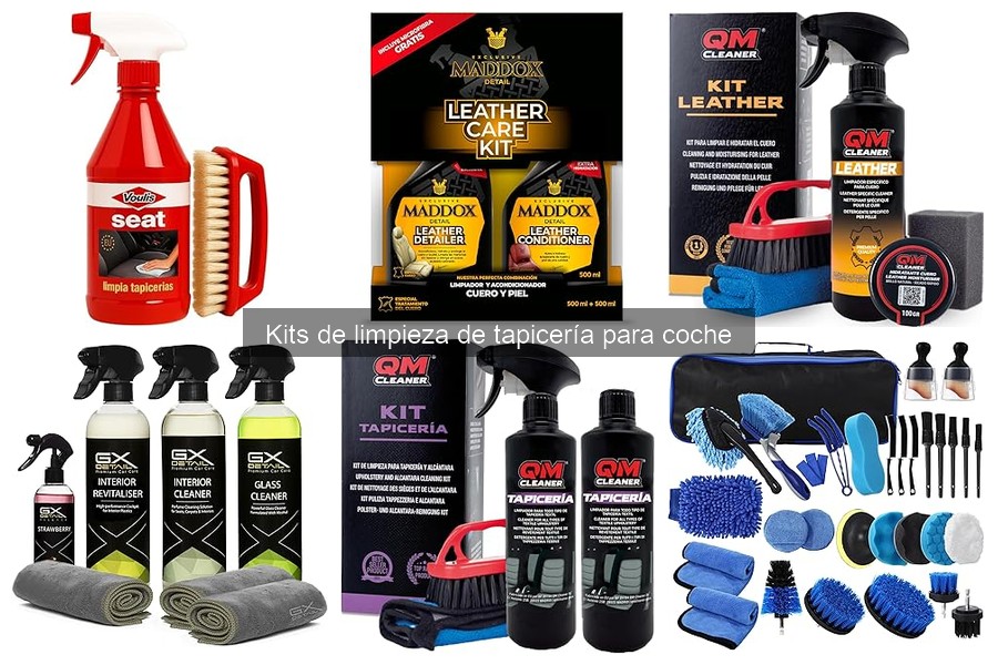 Mejores kits de limpieza de tapicería para coches con mascotas