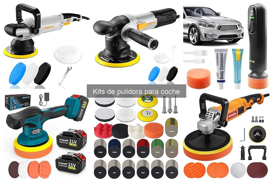 Mejores kits de pulidora para principiantes: top opciones fáciles