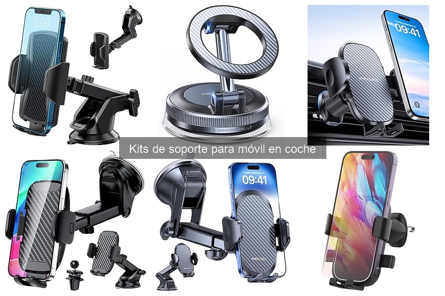 Mejores kits de soporte para móvil en coche para taxistas