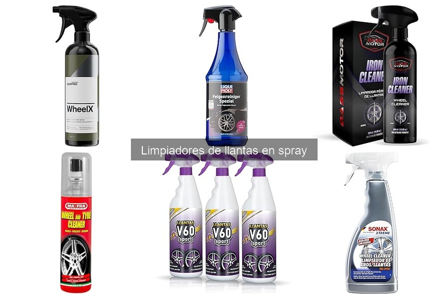 Mejores limpiadores de llantas en spray para coches de lujo