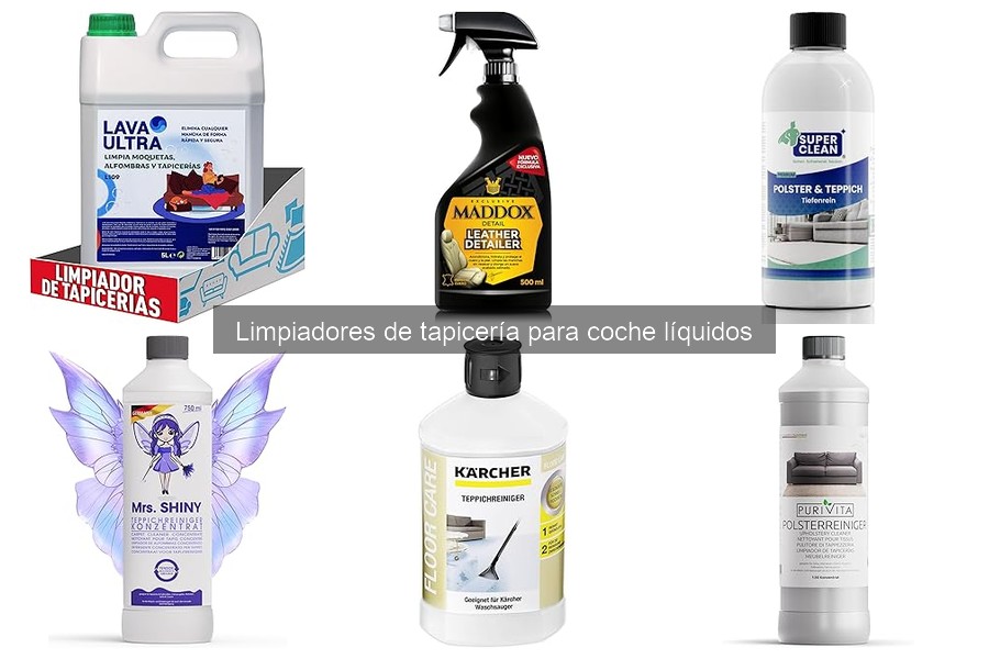 Mejores limpiadores de tapicería para coches con niños