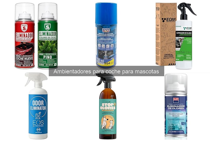 Mejores lugares para comprar ambientadores para coches con mascotas