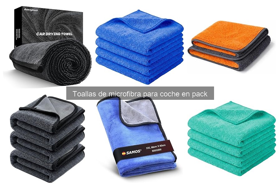 Mejores lugares para comprar toallas de microfibra para coche en oferta