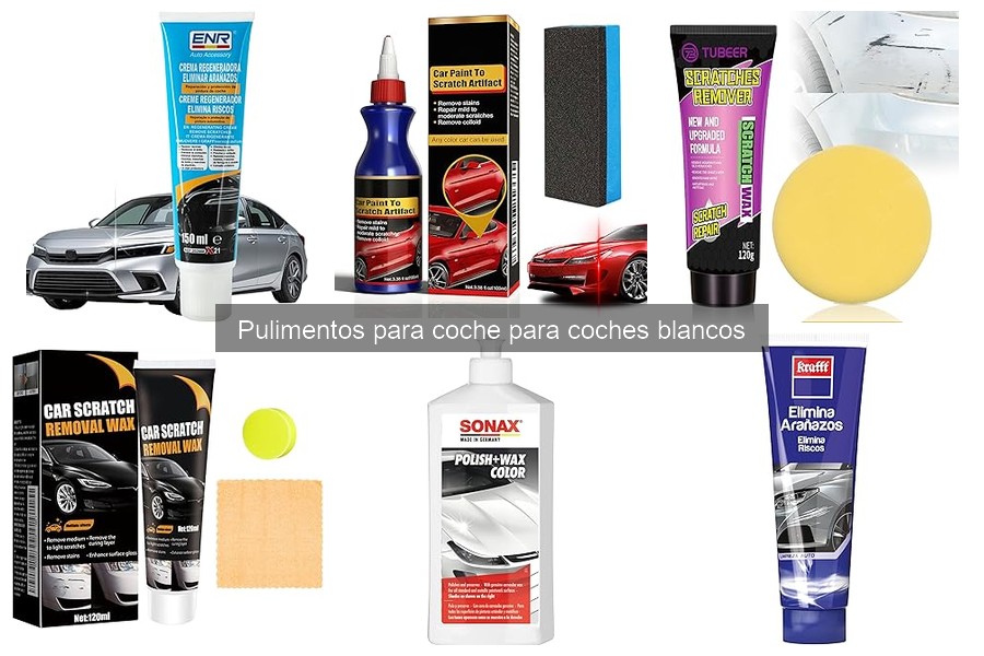 Mejores marcas de pulimentos para coches blancos 2023