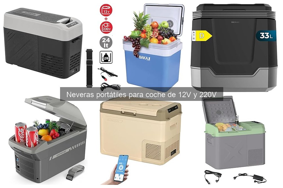 Mejores neveras portátiles de 12V para viajes largos