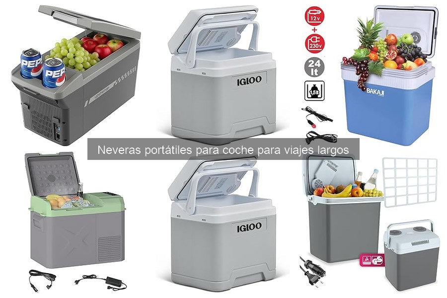 Mejores neveras portátiles para coche en viajes largos