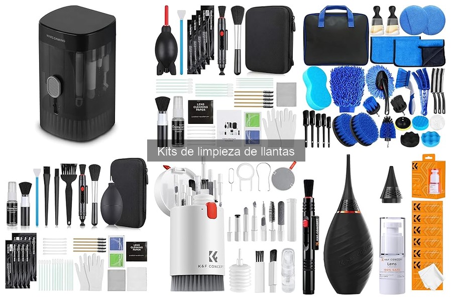 Mejores ofertas en kits de limpieza de llantas 2023