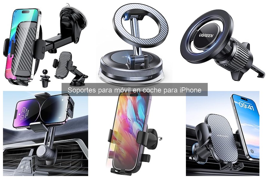 Mejores Ofertas en Soportes para Móviles en Coche