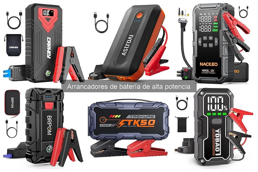 Mejores precios y dónde comprar arrancadores de batería