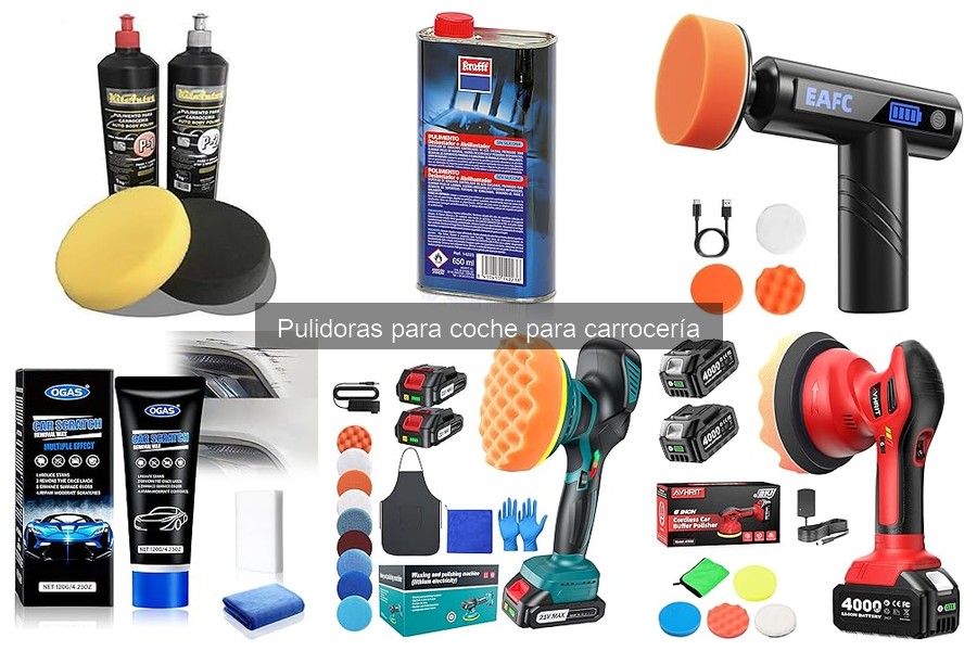Mejores pulidoras para coche para principiantes en 2023