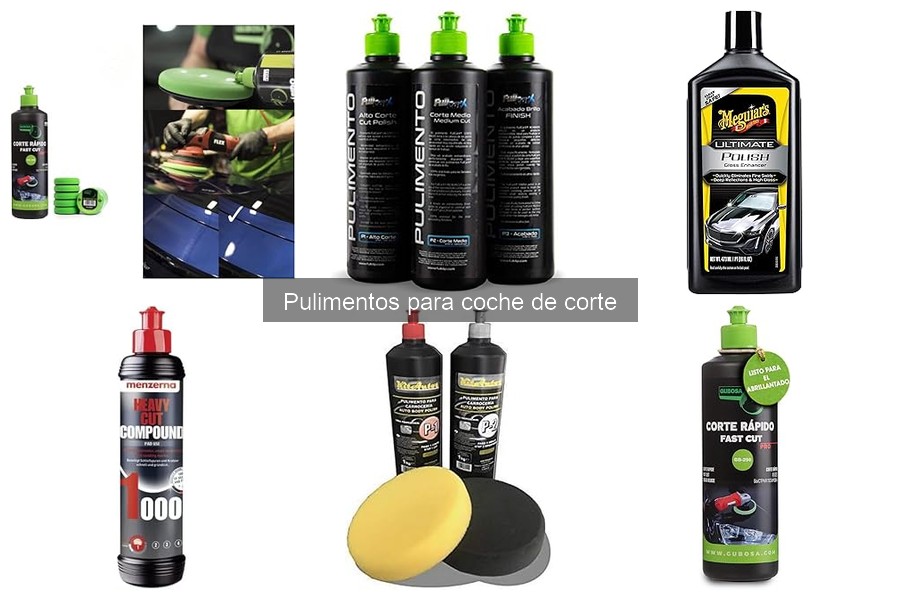 Mejores pulimentos de corte para coches rayados | Comparativa