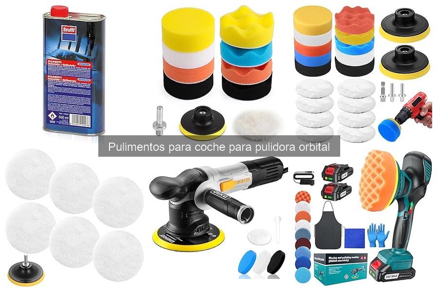 Mejores pulimentos para coche en pulidora orbital 2023