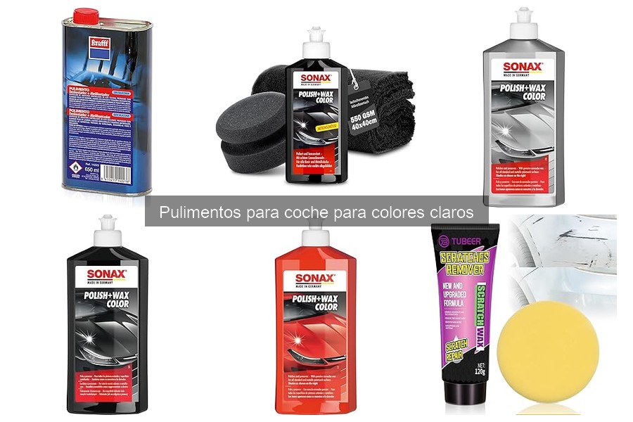 Mejores pulimentos para coches blancos: comparativa y tips