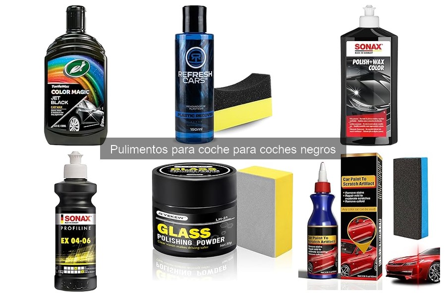 Mejores pulimentos para coches negros: comparativa y recomendaciones