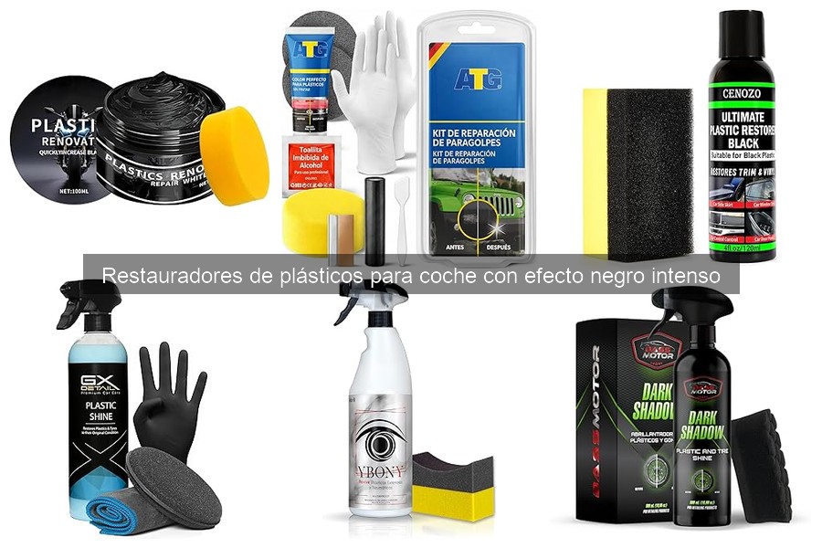 Mejores restauradores de plásticos para coche: Reseñas y opiniones