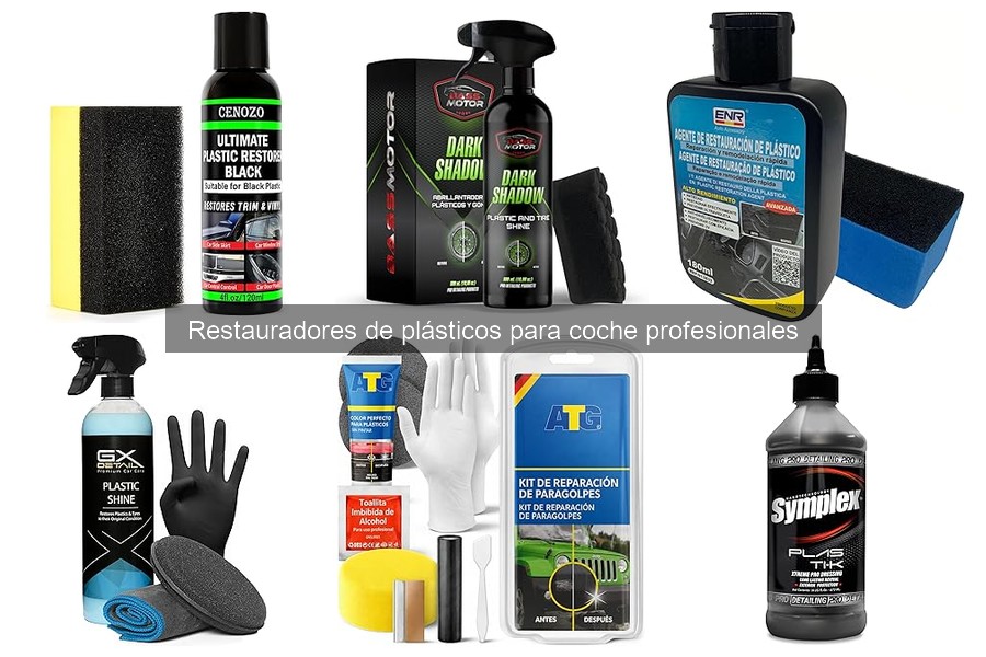 Mejores restauradores de plásticos para coches en 2023