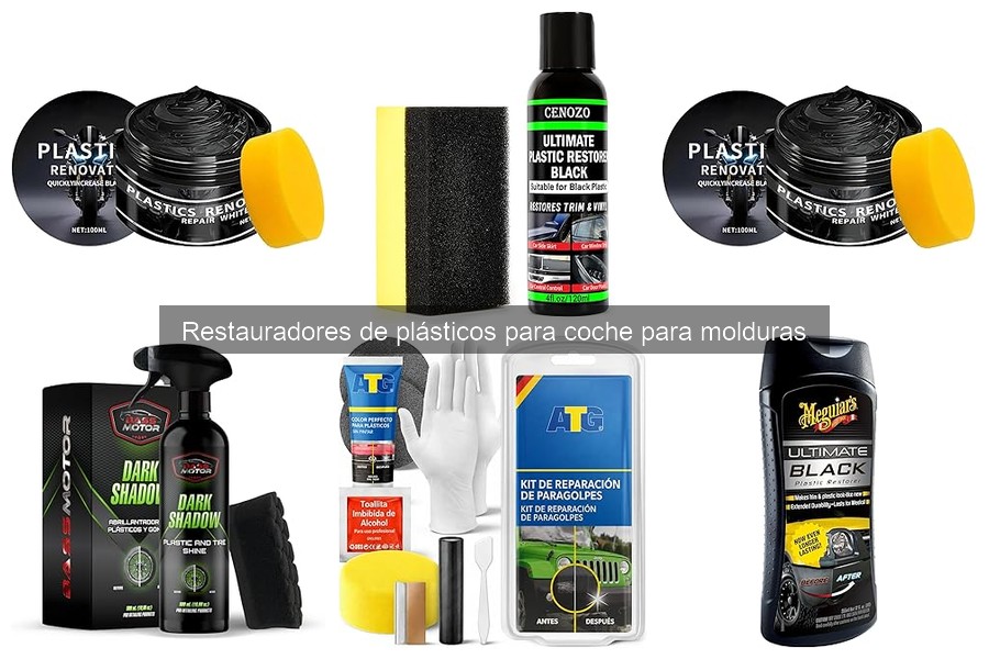 Mejores restauradores de plásticos para coches según opiniones