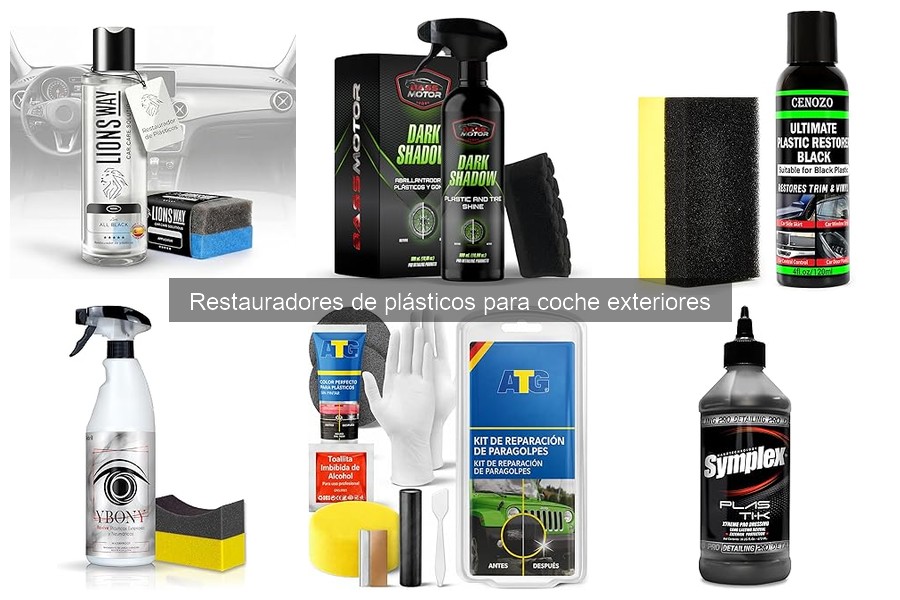 Mejores restauradores de plásticos para coches usados