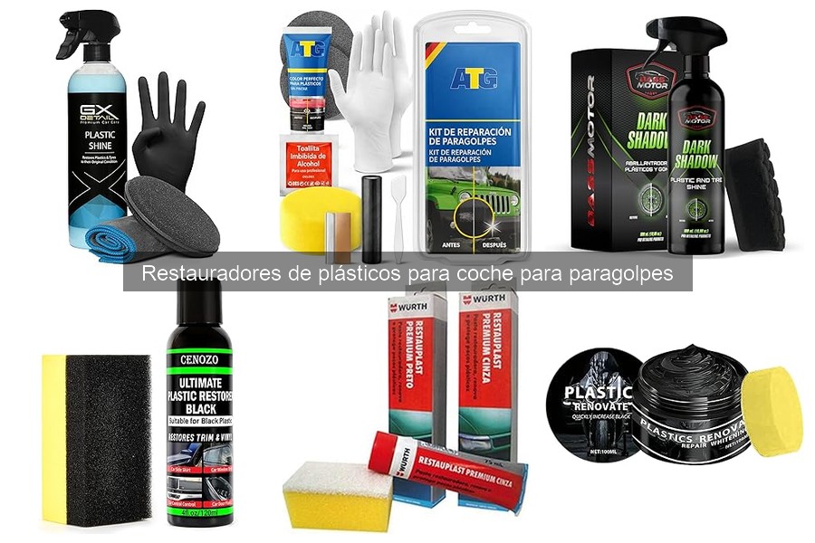 Mejores restauradores de plásticos para paragolpes 2023