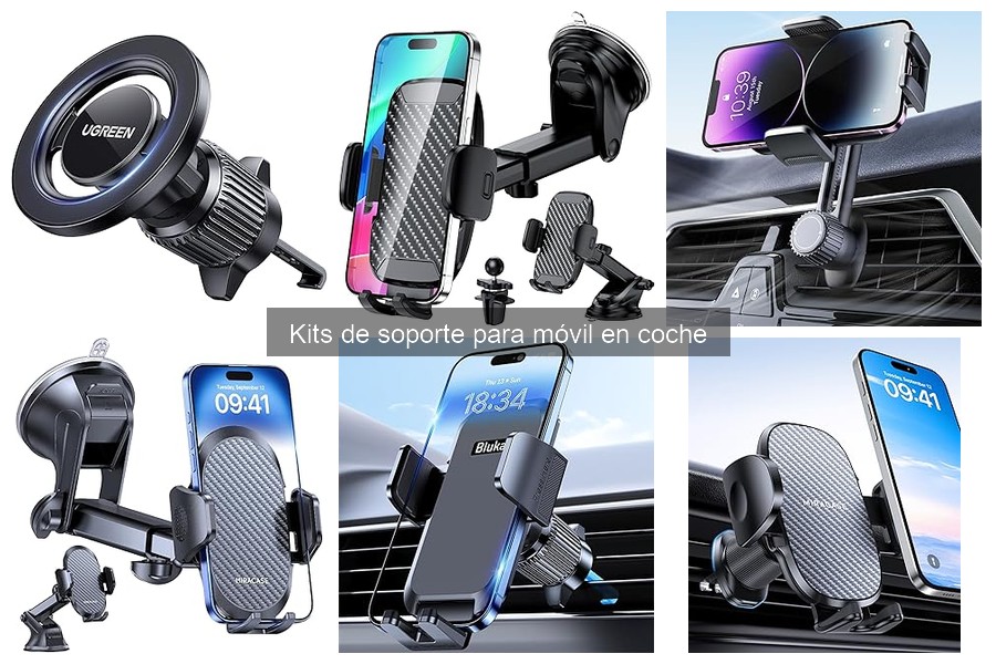 Mejores soportes para móvil en coche según tipo de vehículo