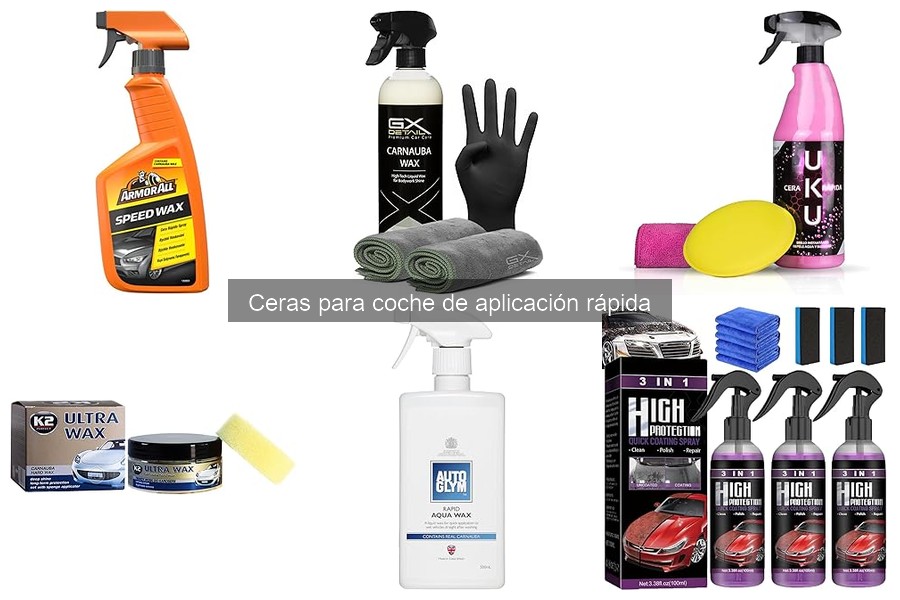 Mejores tiendas para comprar ceras de coche de aplicación rápida