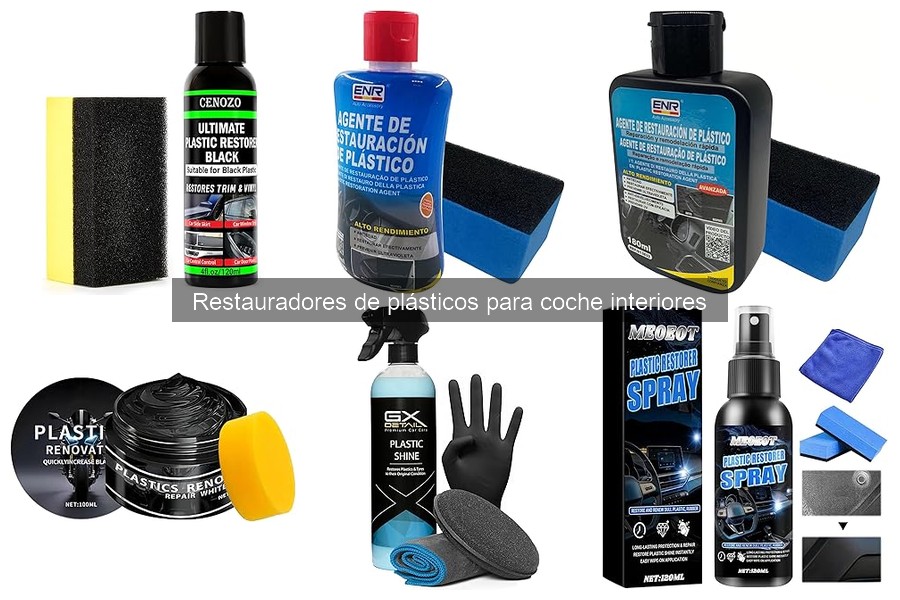 Mejores tipos de restauradores de plásticos para interiores
