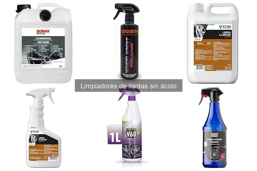 Mitos comunes sobre limpiadores de llantas sin ácido