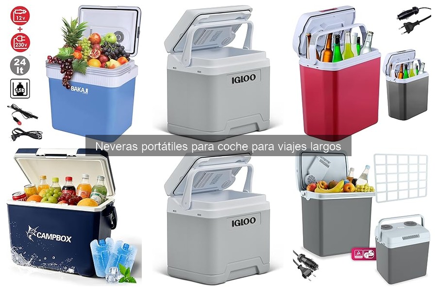 ** Neveras portátiles para coche: ¿pueden conectarse al encendedor?