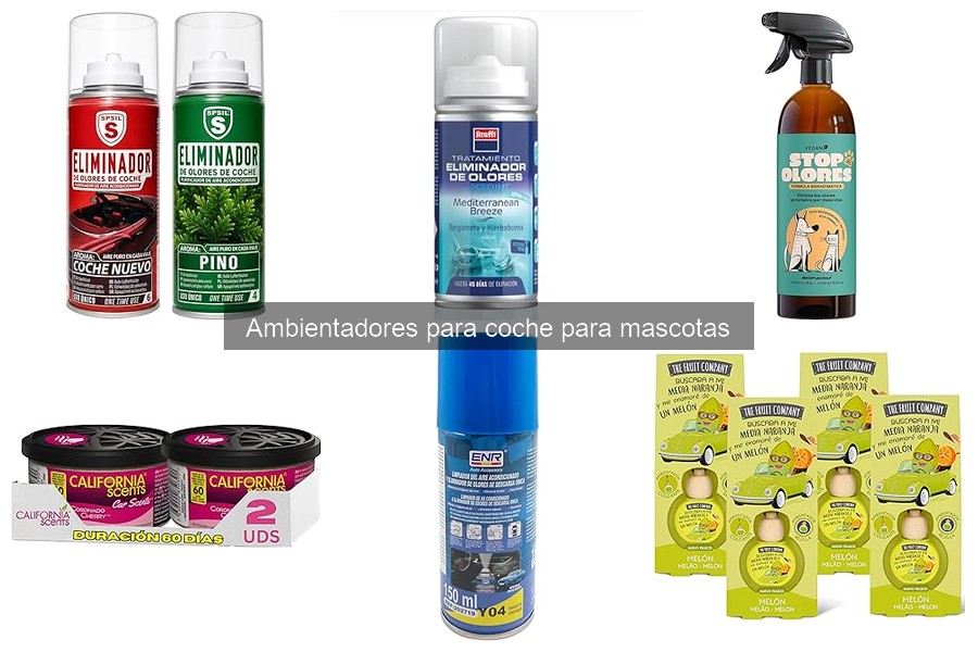 Ofertas en ambientadores para coche para mascotas: ahorra hoy