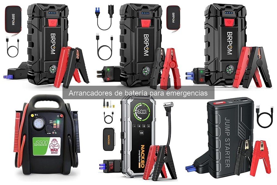 Ofertas y precios de arrancadores de batería para emergencias