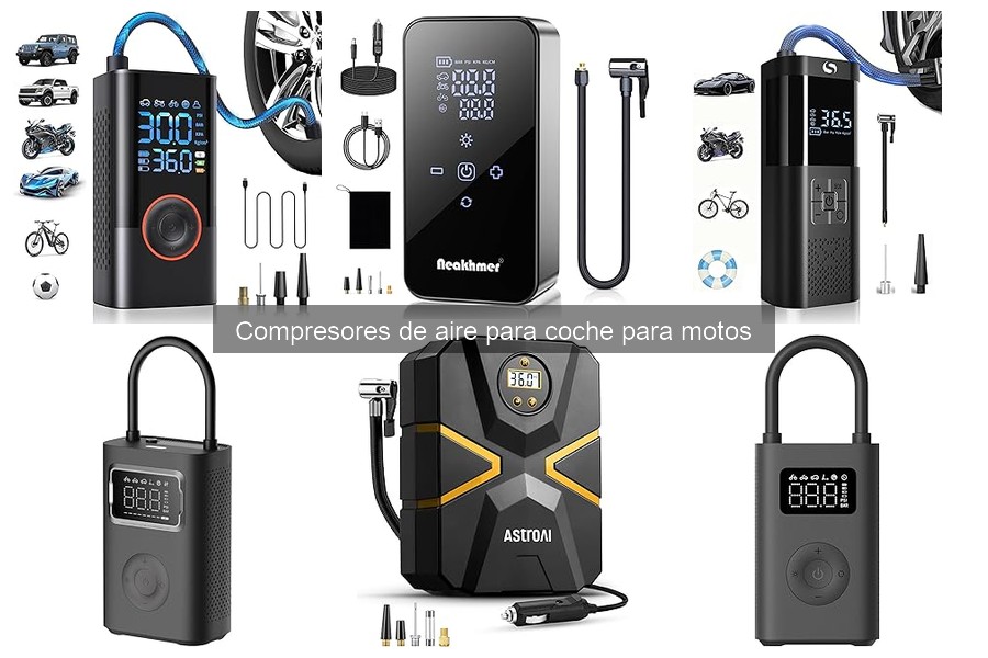 Ofertas y precios de compresores de aire para coche y moto