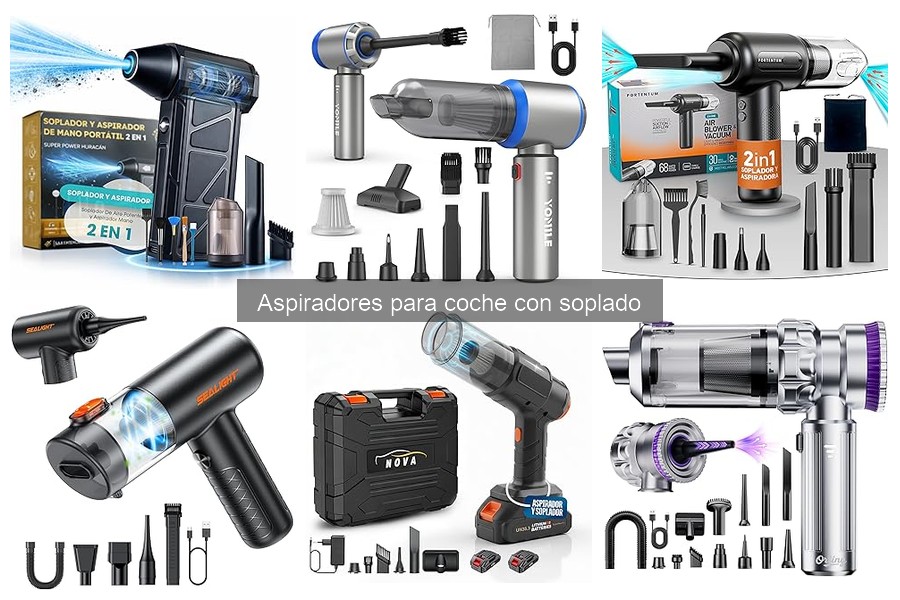 Opiniones de Aspiradores para Coche con Soplado
