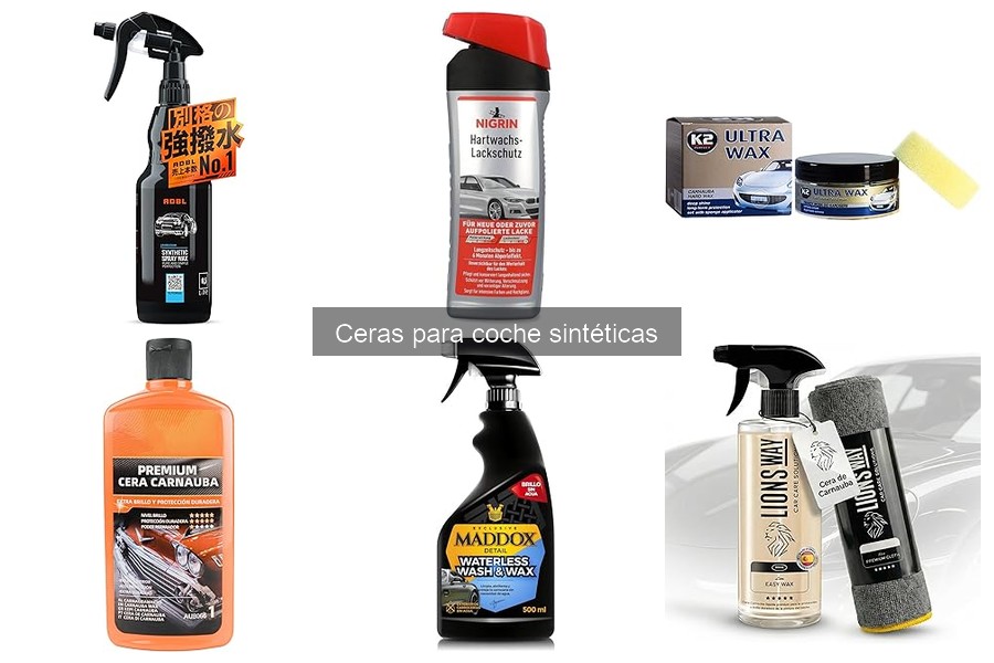 Opiniones de ceras sintéticas para coche: reviews reales