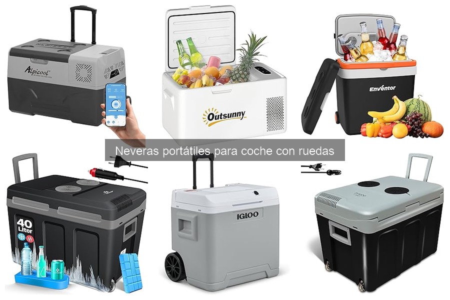 Opiniones de neveras portátiles para coche con ruedas
