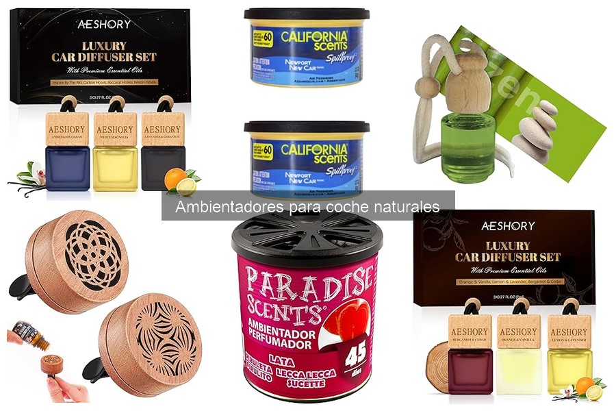 Opiniones sobre ambientadores naturales para coche