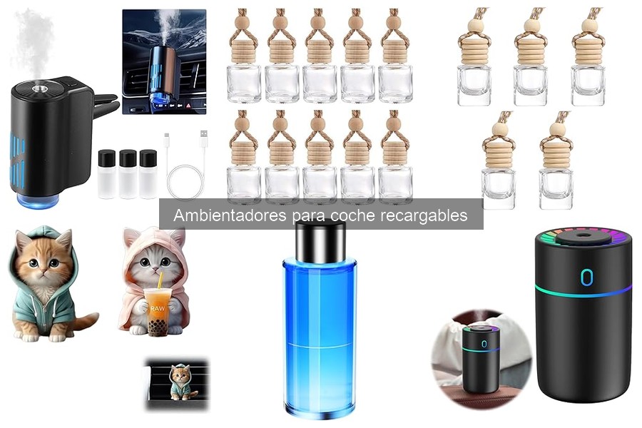 Opiniones sobre ambientadores recargables para coche