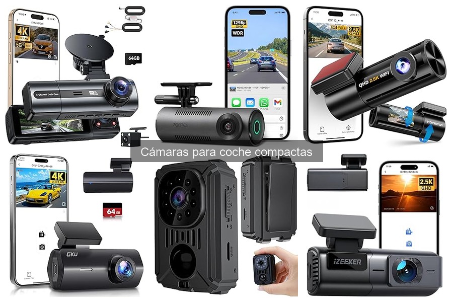 Opiniones sobre cámaras para coche compactas: ¿Cuál elegir?
