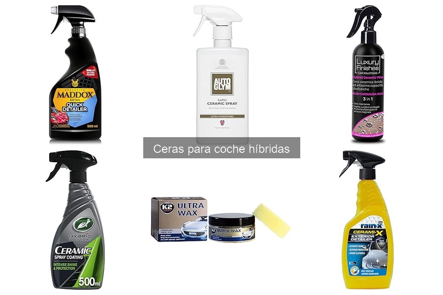 Opiniones sobre Ceras Híbridas para Coche en 2023