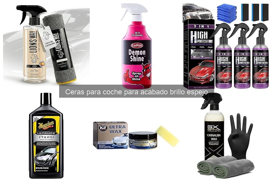 Opiniones sobre Ceras para Acabado Brillo Espejo