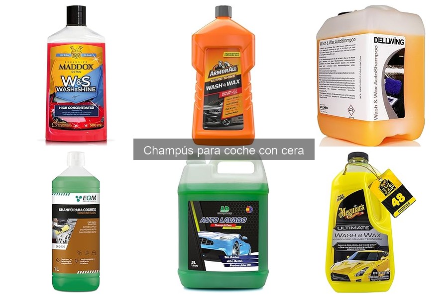 Opiniones sobre Champús para Coche con Cera