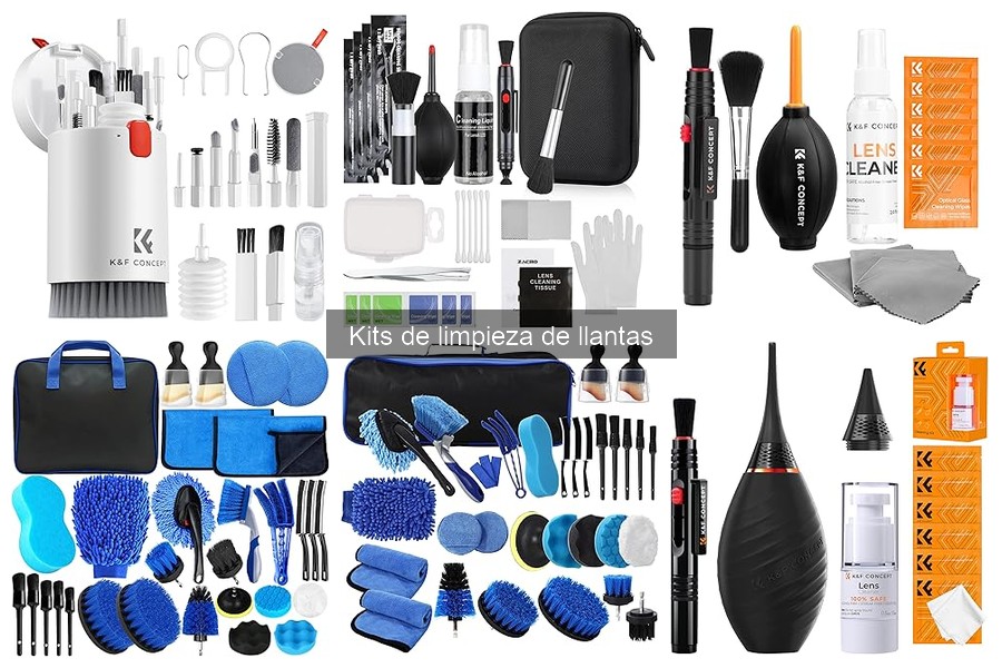 Opiniones sobre Kits de Limpieza de Llantas Más Populares