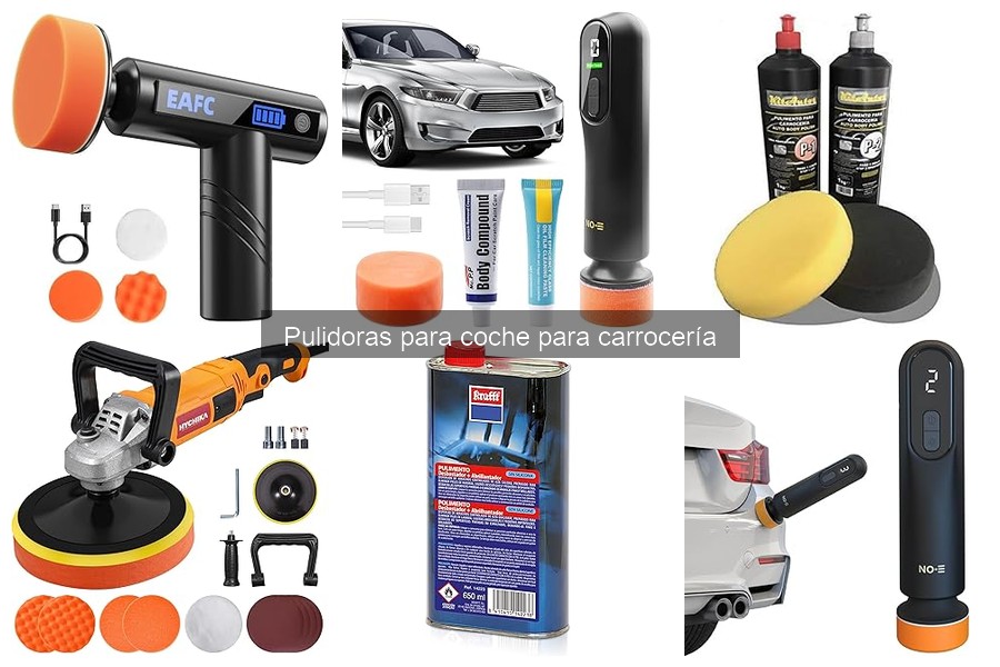 Opiniones sobre las mejores pulidoras para coche en 2023