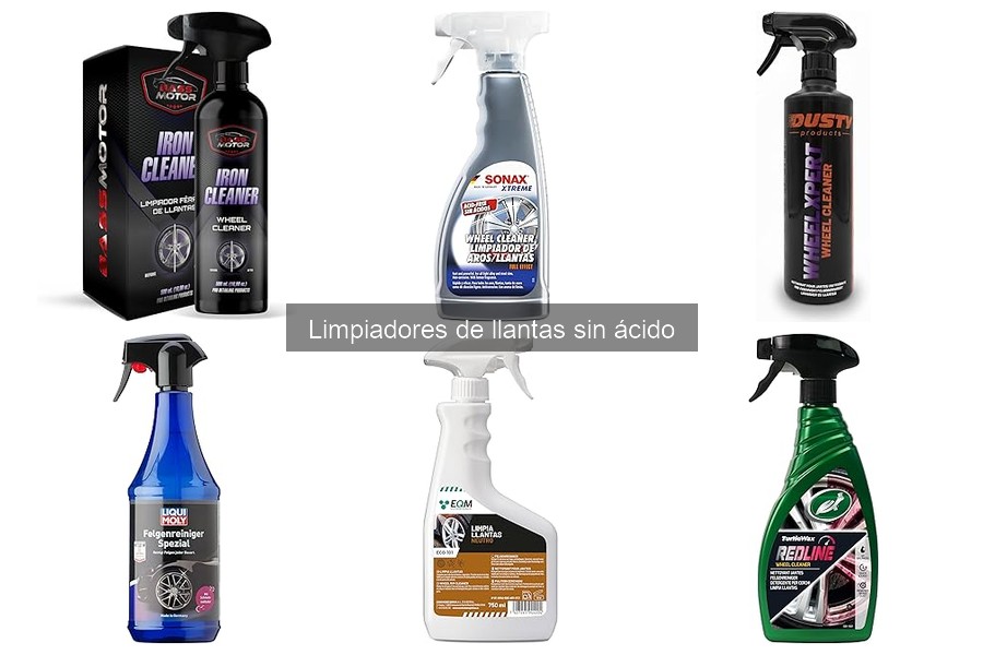 Opiniones sobre Limpiadores de Llantas Sin Ácido