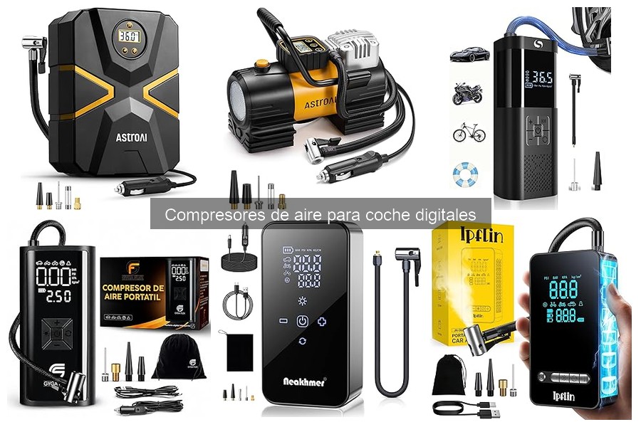 Opiniones sobre los Mejores Compresores de Aire Digitales
