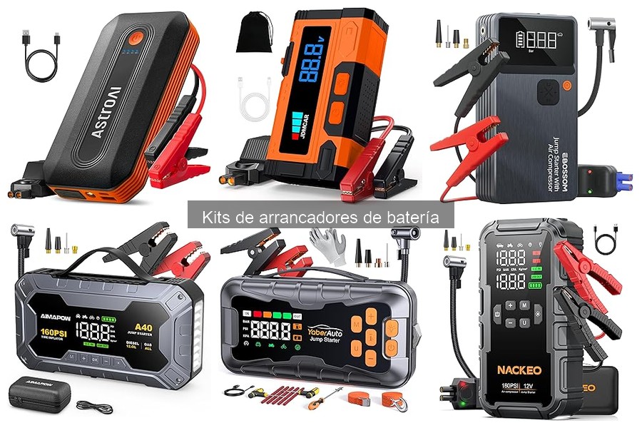 Opiniones sobre los mejores kits de arrancadores de batería