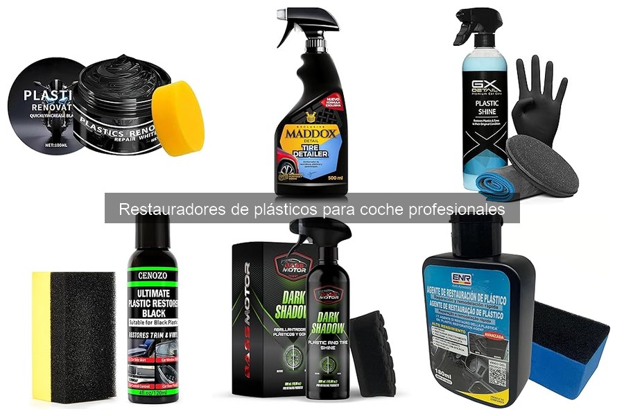 Opiniones sobre los mejores restauradores de plásticos para coche