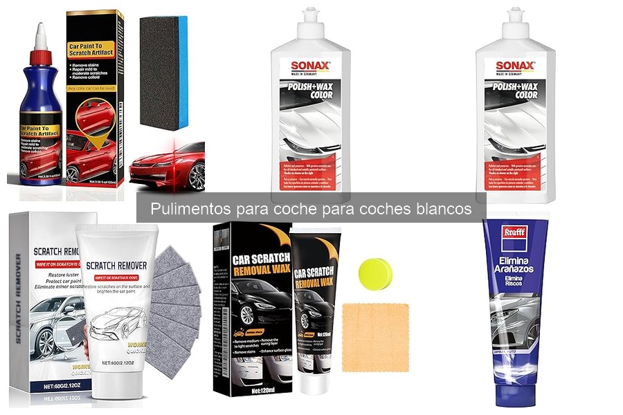 Opiniones sobre pulimentos para coches blancos: ¿Cuál elegir?