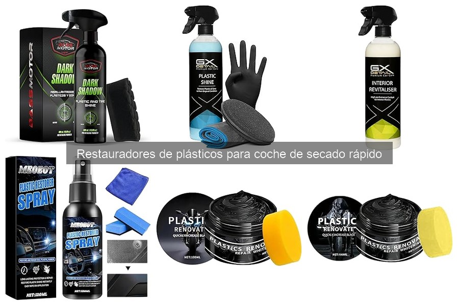 Opiniones sobre restauradores de plásticos de secado rápido