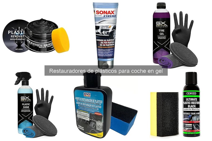 Opiniones sobre restauradores de plásticos en gel para coche