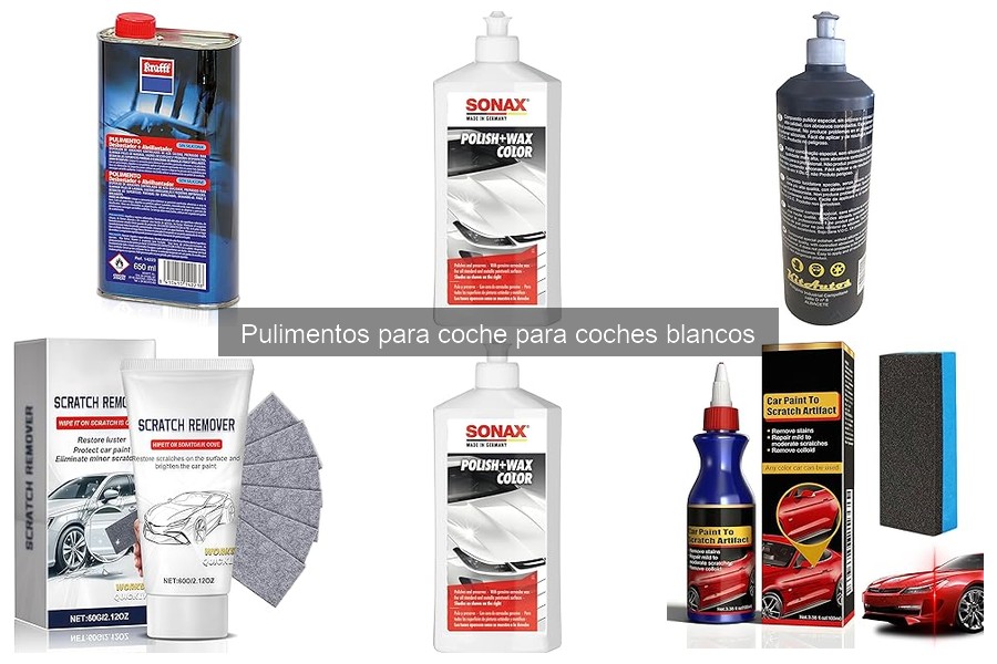 ¿Por qué no funciona el pulimento en mi coche blanco?